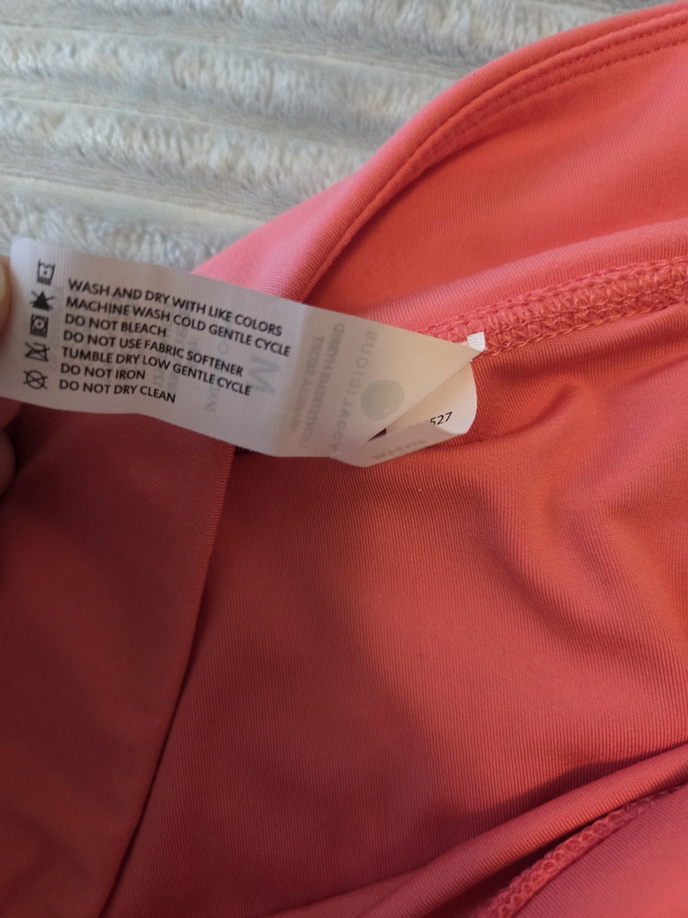 Yogalicious Coral Pink Pleated Skater Skirt - Picture 9 of 9